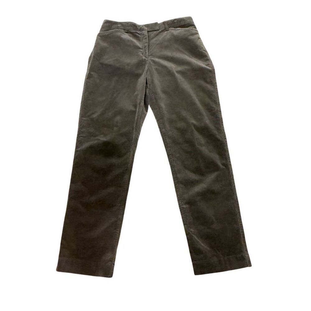 The Territory Ahead Womens Brown Corduroy Pants Size 14 Straight Leg Neutral